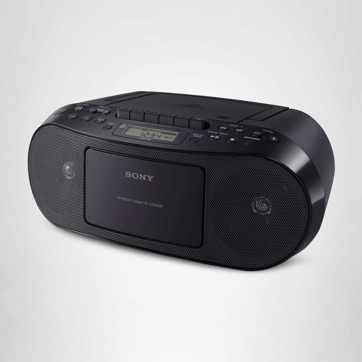 Amazon.com: Sony CFDS50 Portable CD, Cassette & AM/FM Radio